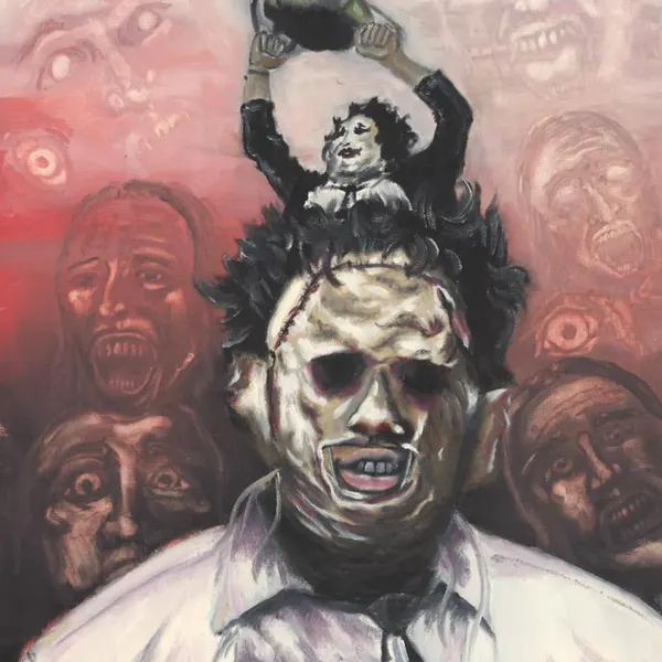 InfamousHeavy painted horror artwork